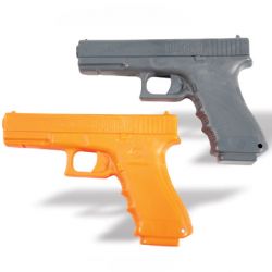 PLASTIC DEMO GUN - GLOCK 17 - SAFETY ORANGE ONLY.